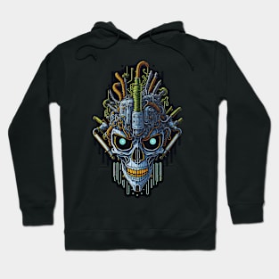 Cyborg Heads S03 D05 Hoodie